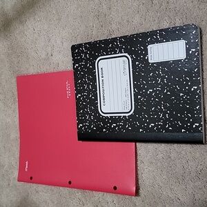 Office/School MEAD Folder & Comp Notebook